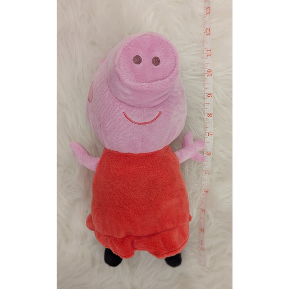 8” PEPPA PIG | RED DRESS | PLUSH STUFFED ANIMAL | 2003 TOY - Picture 4 of 4